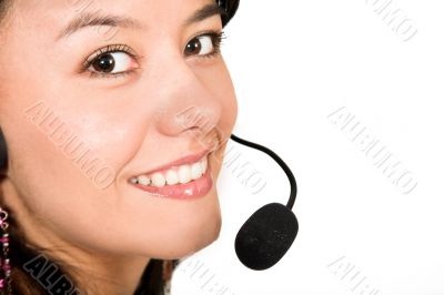 customer services - close up