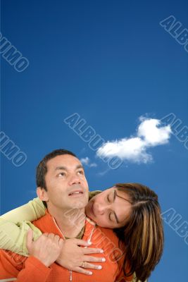 beautiful couple in love