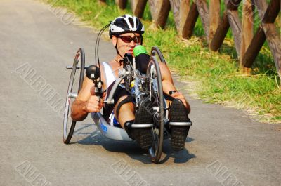 Wheelchair sportsman