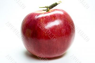 red apple