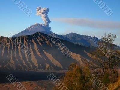 Semeru Volcano, Eastern Java, Indonesia