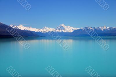 Breathtaking mountain lake.