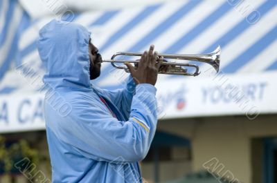 Street Performer with Trumpet