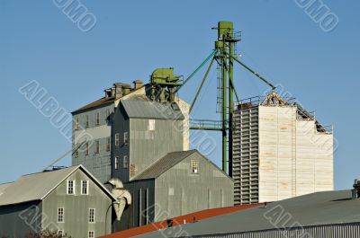 grain elevator and out buildings