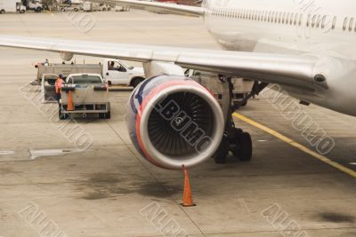 Jumbo Jet Engine