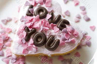 Valentine cake Valentine cake