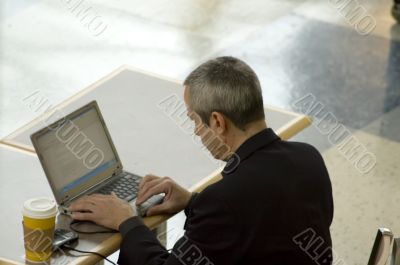 Businessman at Airport