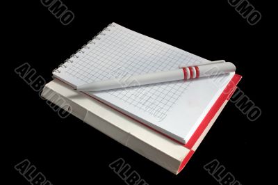 pen and notebook pen and notebook