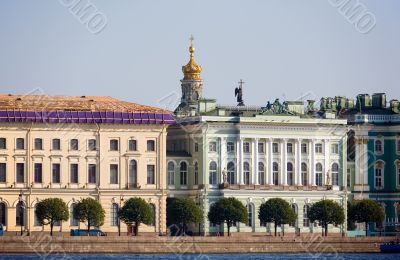 Petersburg`s embankment