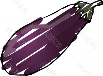 Eggplant sketch