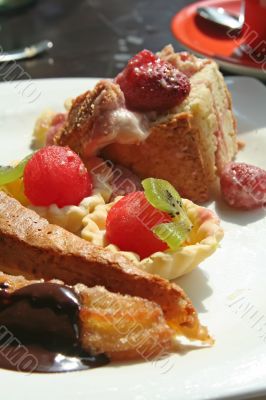 Dessert pastries
