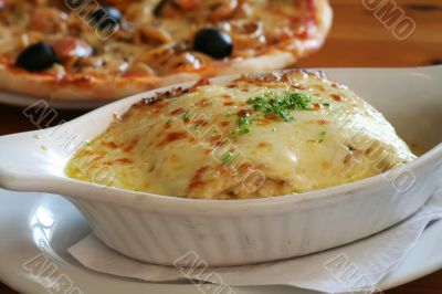 Baked lasagna