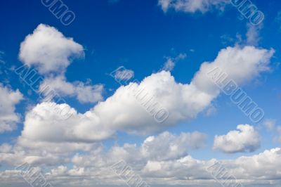 Beautiful clouds background