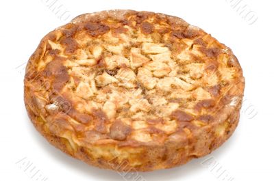 round Apple pie