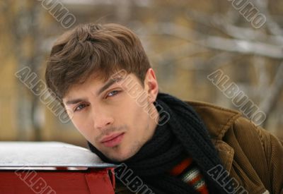 Portrait in the winter