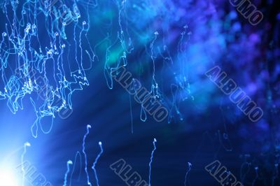 Abstract Backgrounds - Blue Aurora