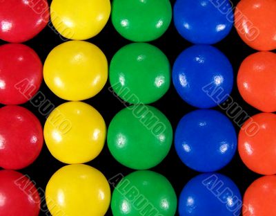 Close Up Colorful Candy Close Up Colorful Candy