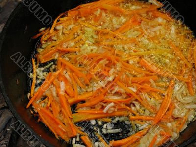 boiling carrot boiling carrot