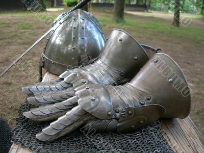 Parts of a knight`s armament