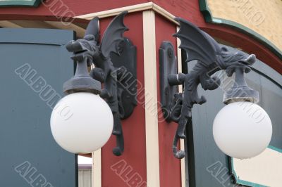 Gargoyle Lamps