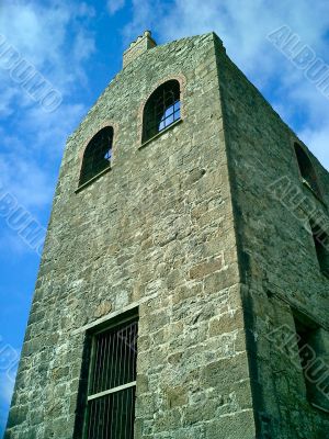 old mine building