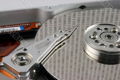 Hard disk with shallow DOF Hard disk with shallow DOF