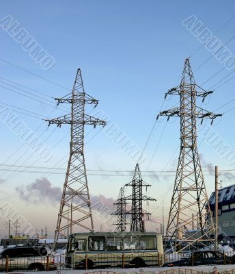 Line of electricity