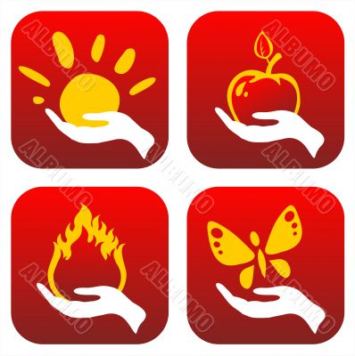 Four symbols Four symbols