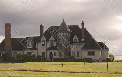 Large House on Cloudy Coast