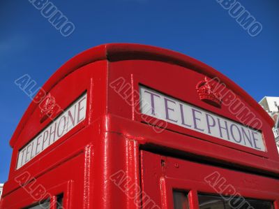 Phone box top