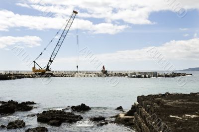 Pier construction