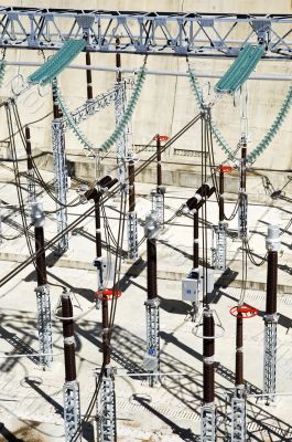High tension station