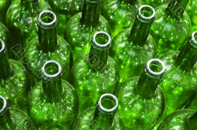 Green bottles