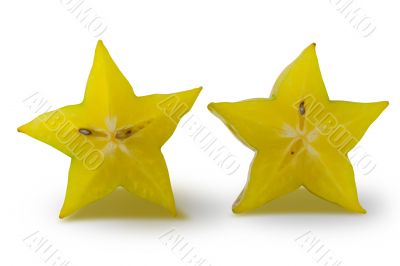 Star fruit isolated