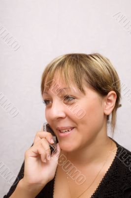 Talking on the phone