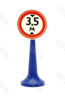 road sign limitation height