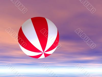 Ball and sky