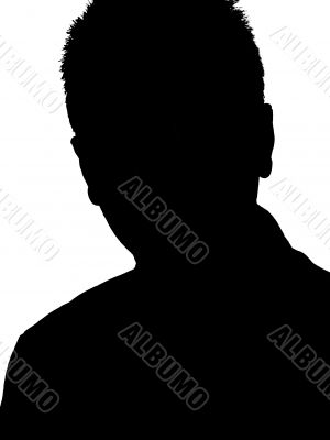 Young Adult Man Silhouette