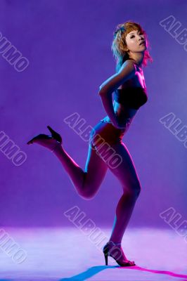 young woman sexy dance move young woman sexy dance move
