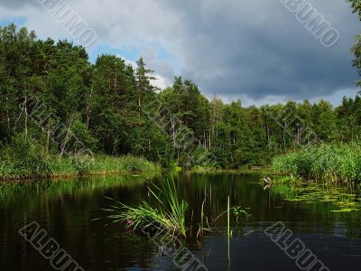 river before rain