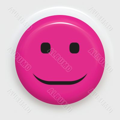 Pink Smiley