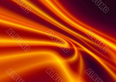 Abstraction fiery background