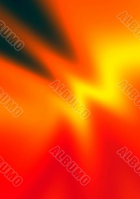 Abstraction fiery background