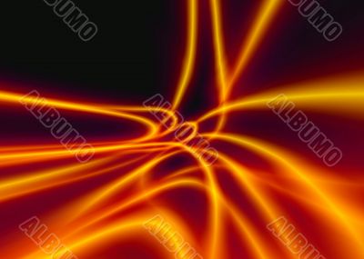Abstraction fiery background