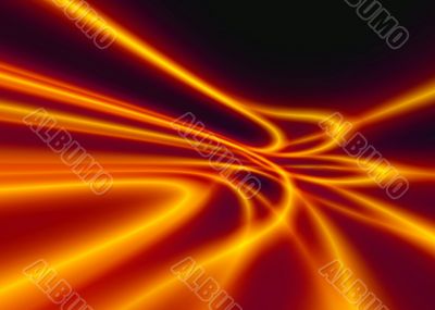 Abstraction fiery background
