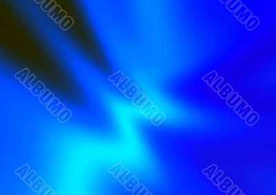 Abstraction blue background