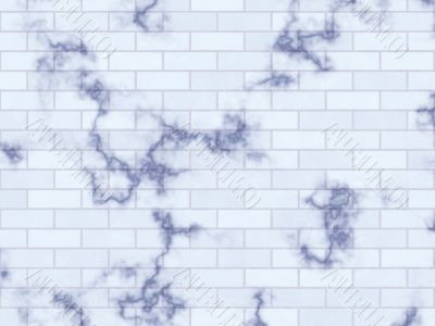 Blue brick texture