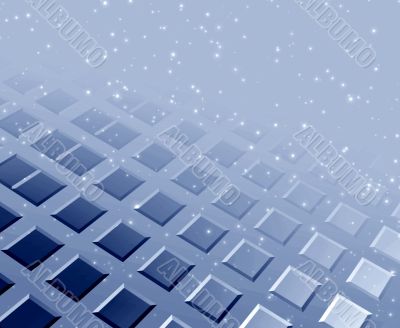 Abstraction background with squares