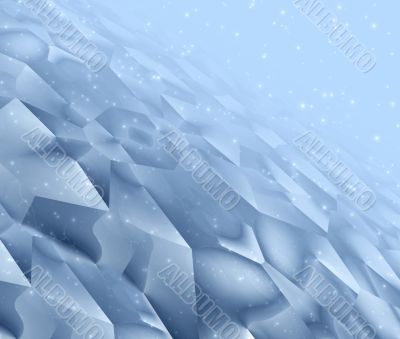 Abstraction icy background