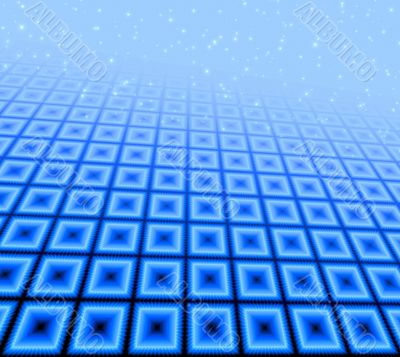 Abstraction background With square